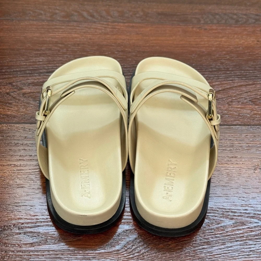 A.Emery Prince Sandals in Eggshell 38 - Picture 4 of 6